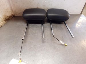 2011-2020 Dodge Grand Caravan Black Front Leather Headrest - Left (Driver) (Used OEM)