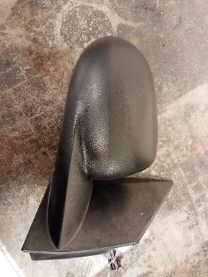2007-2012 Dodge Caliber Black Power Door/Side View Mirror - Right (Passenger) (Used OEM)