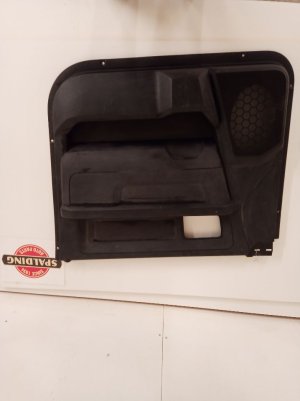 2019-2024 Ram 1500 Classic Black Door Interior Trim Panel - Front, Right (Passenger) (Used OEM)