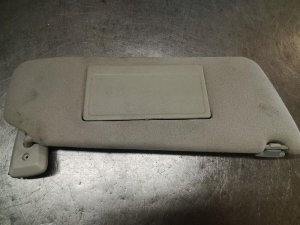2004-2008 Ford F-150 Gray Illuminated Sun Visor - Right (Passenger) (Used OEM)