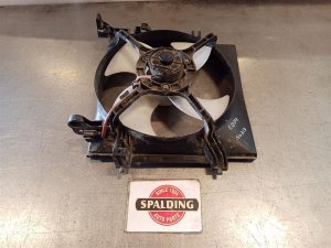 2008-2011 Subaru Impreza 4-Blade Radiator Cooling Fan Motor - Left (Driver) (Used OEM)