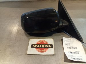 2006-2007 BMW 530i Black Side/Door Mirror - Right (Passenger) (Used OEM)