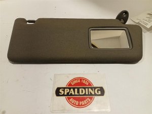 2005-2011 Toyota Tacoma Silver Sun Visor without Sliding Extender - Right (Passenger) (Used OEM)