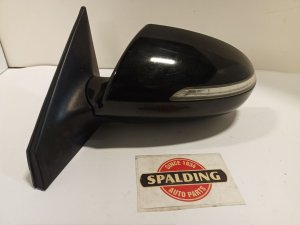 2010-2016 Kia Sportage Black Side/Door Mirror - Left (Driver) (Used OEM)