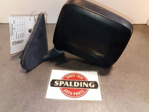 1990-1997 Nissan Pickup Black Manual Door/Side View Mirror - Left (Driver) (Used OEM)