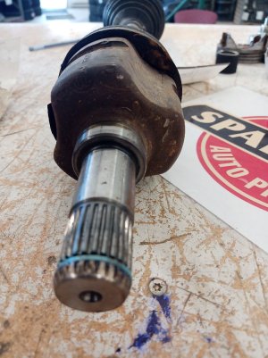 2001-2007 Dodge Caravan Front Drive Axle Shaft with ABS - Left (Driver) (Used OEM)