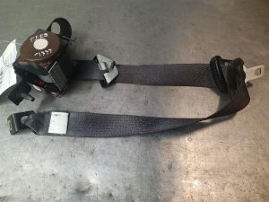 2002-2005 Ford Explorer Gray Seat Belt Assembly - Front, Right (Passenger) (Used OEM)