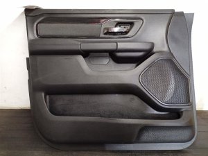 2019-2024 Ram 3500 Black Door Interior Trim Panel - Front, Left (Driver) (Used OEM)