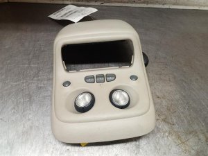 2001-2002 GMC Yukon XL 1500 Silver Overhead Console Panel with Garage Door Opener (Used OEM)