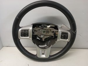 2011-2020 Dodge Journey Black Leather Steering Wheel with Control Buttons (Used OEM)