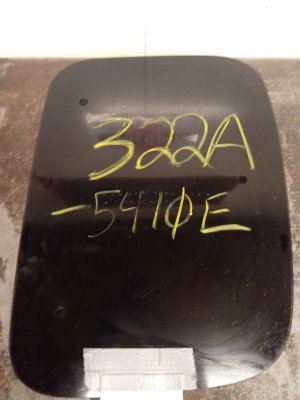 1998-2004 Ford F-150 Stationary Rear Door Window Glass - Right (Passenger) (Used OEM)