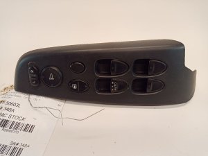 2006-2011 Honda Civic Gray Master Door Lock and Window Switch - Left (Driver) (Used OEM)