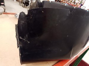 2011-2024 Ram 3500 Front Fender Liner Rear Section - Left (Driver) (Used OEM)
