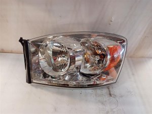 2007-2008 Dodge Ram 1500 Smoked Headlight Assembly - Left (Driver) (Used OEM)