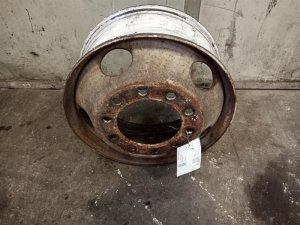  Volvo VNL 22.5x8.25 10-Hand Hole Steel Wheel (Used OEM)