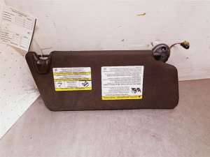 2011-2015 Ford Explorer Black Sun Visor without Garage Door Opener - Left (Driver) (Used OEM)