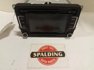 2012-2015 Volkswagen Passat AM FM 6-Disc CD Satellite Radio Receiver (Used OEM)