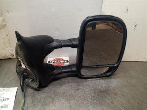 2004-2005 Ford Excursion Chrome Power Heated Door/Side View Mirror - Right (Passenger) (Used OEM)