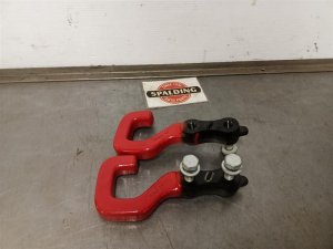 2020-2026 Jeep Gladiator Red Front Tow Hooks (Used OEM)