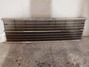 1984-1985 Plymouth Voyager Chrome Grille with Nameplate (Used OEM)