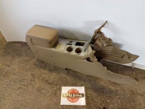 2011-2013 Toyota Highlander Tan Floor Console Panel (Used OEM)