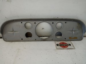 1970-1971 Mercury Montego Silver Instrument Panel Bezel (Used OEM)