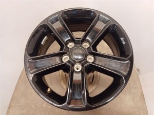 2019-2023 Jeep Wrangler Black 18x7.5 5-Spoke Gloss Black Painted Alloy Wheel (Used OEM)