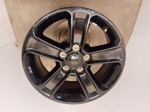 2019-2023 Jeep Wrangler Black 18x7.5 5-Spoke Gloss Black Painted Alloy Wheel (Used OEM)