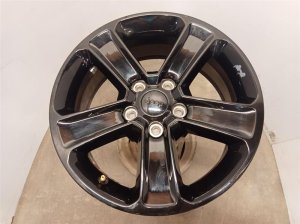 2019-2023 Jeep Wrangler Black 18x7.5 5-Spoke Gloss Black Painted Alloy Wheel (Used OEM)
