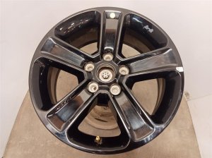 2019-2023 Jeep Wrangler Black 18x7.5 5-Spoke Gloss Black Painted Alloy Wheel (Used OEM)
