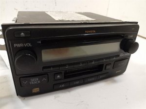 2003-2005 Toyota RAV4 AM FM CD Cassette Radio Receiver (Used OEM)