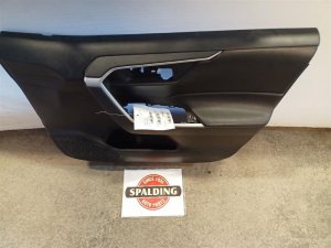 2019-2024 Toyota RAV4 Black Door Interior Trim Panel - Front, Right (Passenger) (Used OEM)