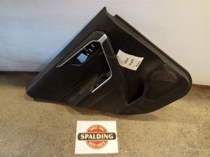 2019-2024 Toyota RAV4 Black Front Door Interior Trim Panel - Rear, Left (Driver) (Used OEM)
