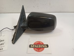 2006-2010 BMW 530i Black Side/Door Mirror - Left (Driver) (Used OEM)