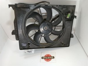 2012-2017 Kia Rio Radiator and Condenser Fan Motor Assembly (Used OEM)