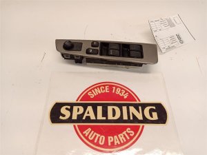 2002-2006 Nissan Altima Silver Master Power Window and Door Lock Switch - Left (Driver) (Used OEM)