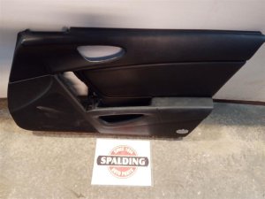 2004-2008 Mazda RX-8 Black Door Interior Trim Panel - Front, Right (Passenger) (Used OEM)