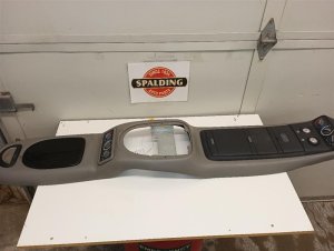 1995-1999 GMC Yukon Black Overhead Console Panel (Used OEM)