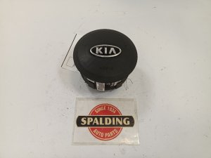 2010-2011 Kia Soul Black Steering Wheel Air Bag - Left (Driver) (Used OEM)