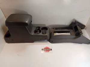 2000-2001 Nissan Xterra Gray Front Floor Console Panel (Used OEM)