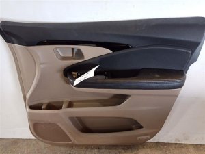 2016-2022 Honda Pilot Tan Door Interior Trim Panel - Front, Right (Passenger) (Used OEM)