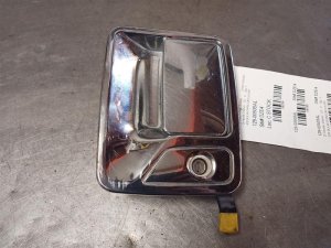2000-2005 Ford Excursion Black Exterior Door Handle - Left (Driver) (Used OEM)