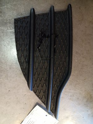 2013-2016 Ford Escape Black Lower Textured Grille - Right (Passenger) (Used OEM)