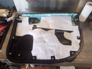 2011-2020 Dodge Journey Black Door Interior Trim Panel - Front, Left (Driver) (Used OEM)