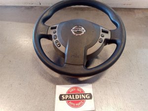 2010-2012 Nissan Sentra Black Steering Wheel Air Bag - Left (Driver) (Used OEM)