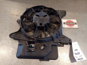 2001-2004 Mazda Tribute 6-Blade A/C Condenser Fan Motor and Blade - Left (Driver) (Used OEM)