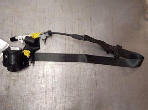 2018-2023 Ford Mustang Black Coupe Seat Belt Assembly - Front, Right (Passenger) (Used OEM)