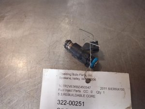 2010 Hummer H3T Fuel Injector (Used OEM)