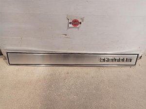 1981-1991 GMC Jimmy Chrome Rear Body Panel Finish Panel (Used OEM)