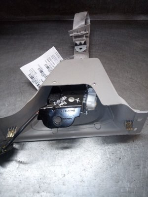 2007-2013 GMC Sierra 2500 HD Black Seat Belt Assembly - Front, Right (Passenger) (Used OEM)